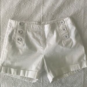 Boden sailor button shorts, US8 UK12